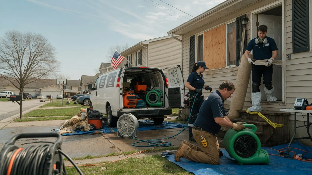 Water Damage Restoration in Elrama, PA near me